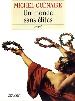 cover image of Un monde sans élites